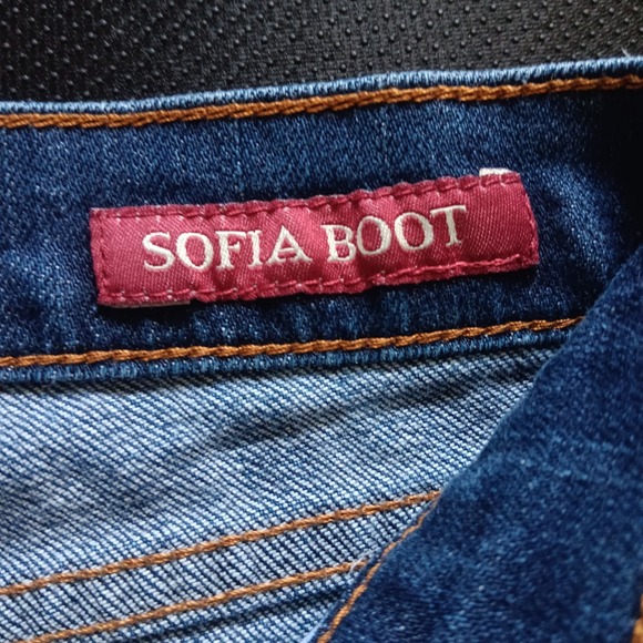 Lucky Brand Sofia Boot Jeans Womens 2/26 Blue Excellent Bootcut Stretch 7WC1003 - Picture 5 of 13